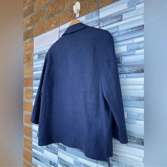 Lafayette 148 linen jacket size medium - Picture 10 of 13